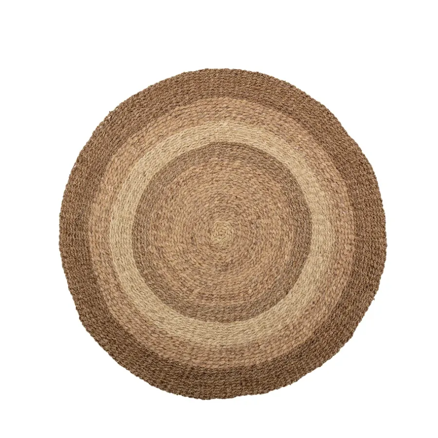 Runda Mattor-Bloomingville Malic matta Ø150 cm, Natur