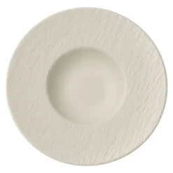 Manufacture Rock djup tallrik Ø28 cm, Blanc^Villeroy & Boch Online