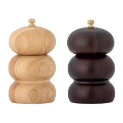 Saltkar & Pepparkar-Bloomingville Marge salt och pepparkvarn 2-delar, Natur