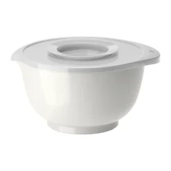 Bunkar & Vispskålar-Rosti Margrethe skål 3 L med visplock, Vit