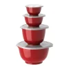 Bunkar & Vispskålar-Rosti Margrethe skålset 4-pack, Röd
