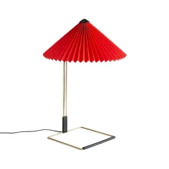Matin table bordslampa Ø38 cm, Bright red shade^HAY Sale