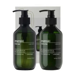 gåvoset, handtvål och handlotion, Cotton Haze^Meraki