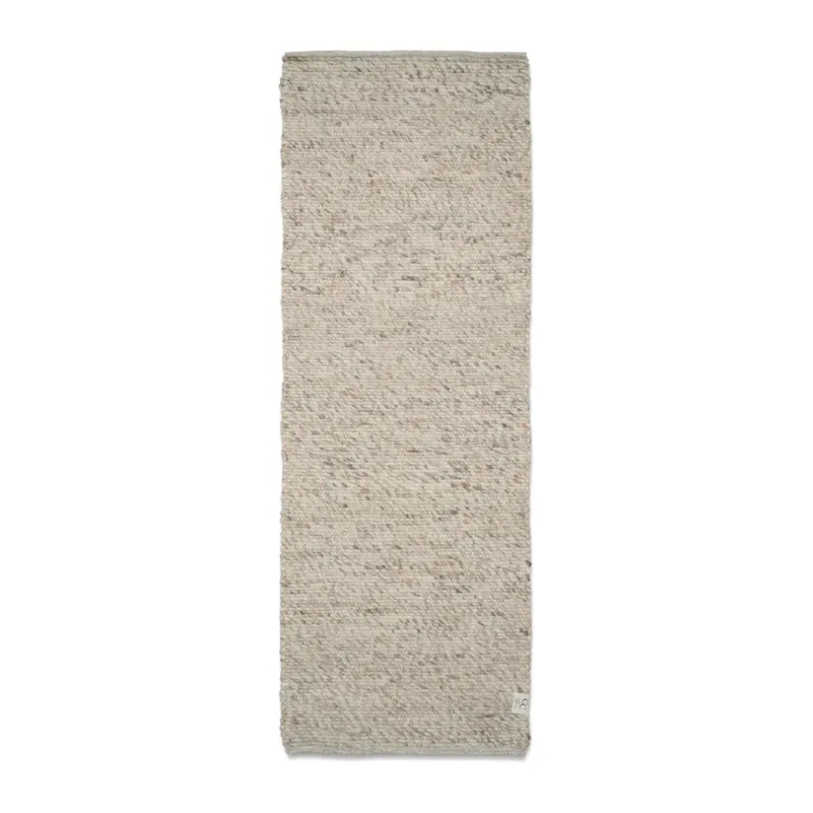 Merino gångmatta, Natural-beige, 80x300 cm^Classic Collection Online