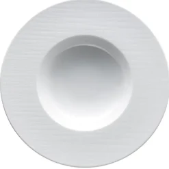 Djupa Tallrikar-Rosenthal Mesh Rim djup tallrik 28 cm, Vit