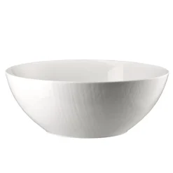 Salladsskålar-Rosenthal Mesh skål 24 cm, vit