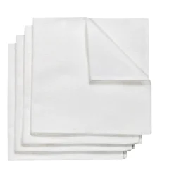 Metric tygservett 47x47 cm 4-pack, Vit^NJRD Clearance