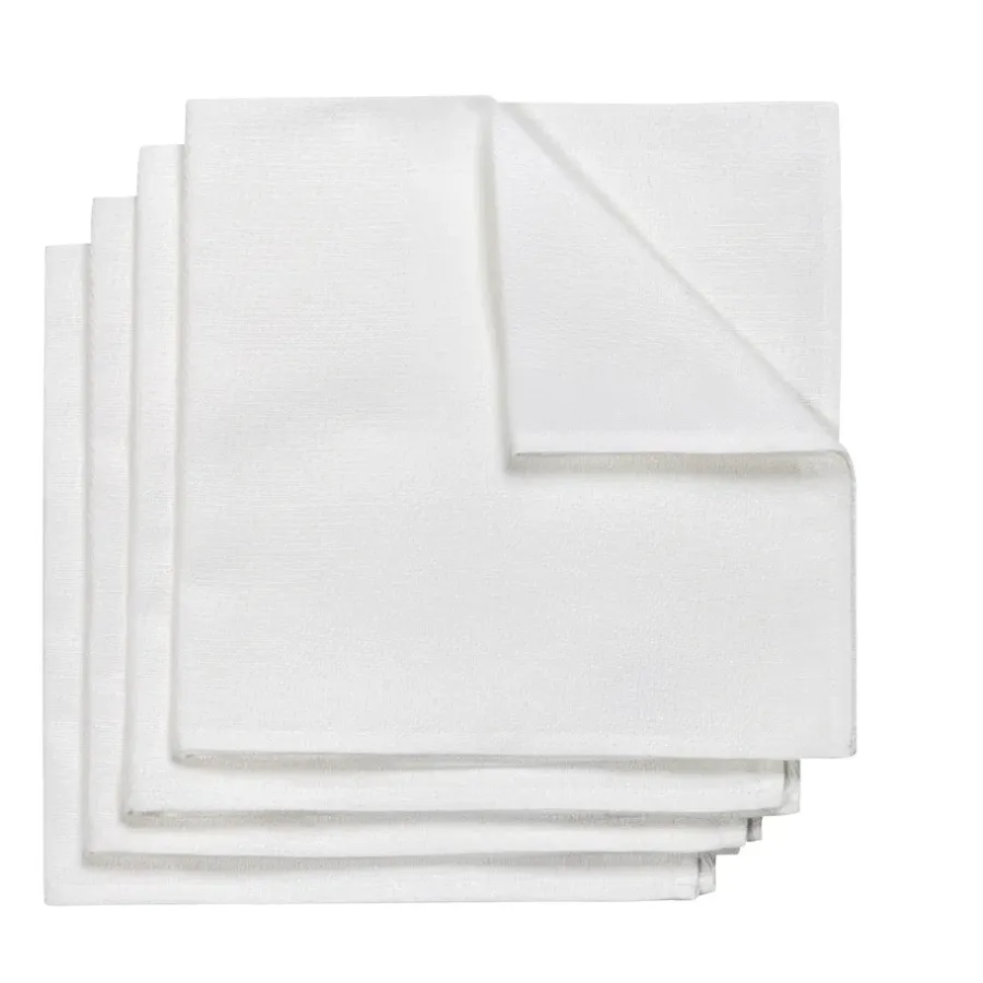 Metric tygservett 47x47 cm 4-pack, Vit^NJRD Clearance