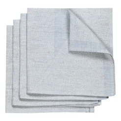 Tygservetter|Tygservetter-NJRD Metric tygservett 47x47 cm 4-pack, Blå-vit