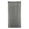 Gardinlängder-Boel & Jan Mirja gardinset 130x275 cm, Svart-grå
