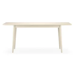 Matbord-Stolab Miss Holly bord 175x100 cm, Björk vitolja, 1 ilägg