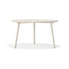 Matbord-Stolab Miss Tailor bord Ø130 cm, björk ljus mattlack, fast skiva