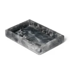 Mist dekorationsbricka 10x15 cm, Charcoal^Ferm Living Discount