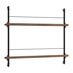 tidningsställ, Smoked oak-black^MOEBE Hot