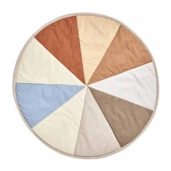 Moni Quilted barnmatta Ø100 cm, Multi^OYOY Best
