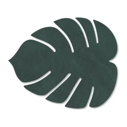 Glasunderlägg-LIND DNA Monstera Leaf Nupo glasunderlägg, Mörkgrön