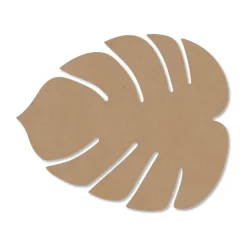 Monstera Leaf Nupo glasunderlägg, Nougat^LIND DNA New