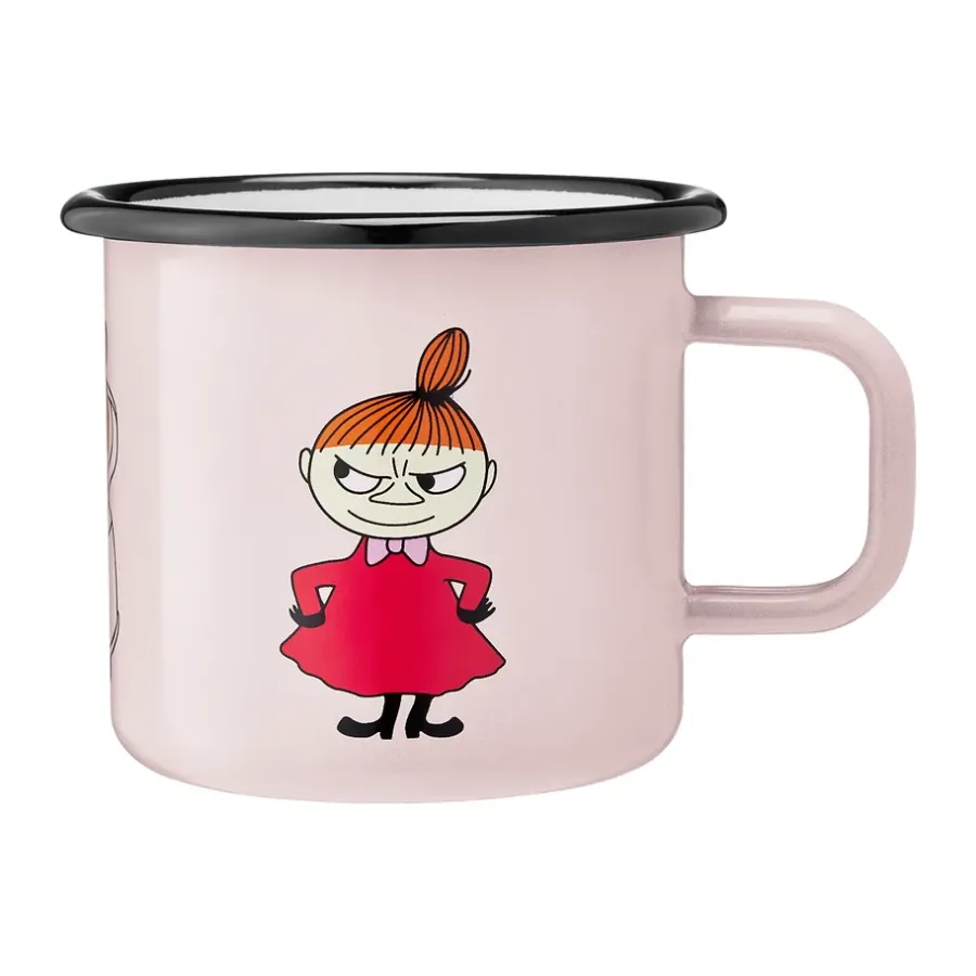 Muminmuggar-Muurla Moomin emaljmugg 37 cl, Little My