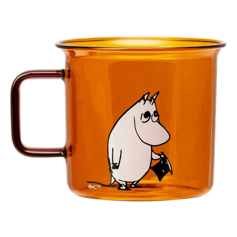 Moominpappa glasmugg 35 cl, Amber^Muurla Outlet
