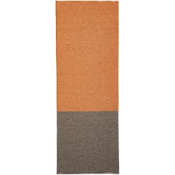 Gångmattor|Utomhusmattor-Brita Sweden Moor matta mud (svart-terrakotta), 70x200 cm
