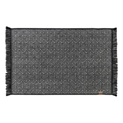 Badrumsmattor-Mette Ditmer Morocco badrumsmatta 50x80 cm, Black-white