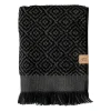 Morocco handduk 70x135 cm, Black-grey^Mette Ditmer Online