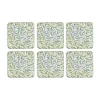 Glasunderlägg-Pimpernel Morris & Co Willow Bough glasunderlägg 6-pack, Grön, blå
