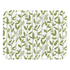 Brickor-Åry Home Mougli Green bricka 33x43 cm, Green-white