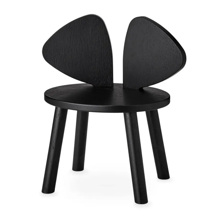 Mouse Chair barnstol, Svart^Nofred Discount