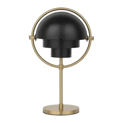 Portabla Lampor-GUBI Multi-Lite portabel lampa, Black semi matt-brass