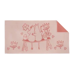 Mumin badhandduk 70x140 cm, Kärlek rosa^Moomin Arabia Best