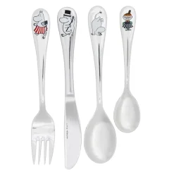 Mumin bestick barnset 4 delar, familjen^Hackman Clearance