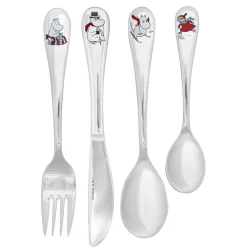 Barnbestick|Bestickset-Hackman Mumin bestick barnset 4 delar, vinter