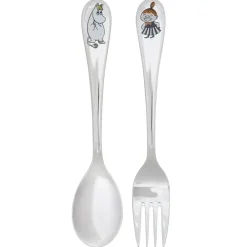 Barnbestick|Bestickset-Hackman Mumin bestick barnset 2-pack, Snorkfröken & Lilla My