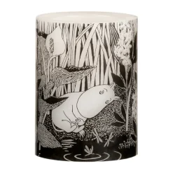 Mumin blockljus LED 10 cm, The pond^Muurla Sale