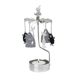 Juldekorationer & Julpynt-Pluto Design Mumin buddies änglaspel, Silver-metall