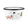 Mumin Colors emaljskål 60 cl, Moominvalley^Muurla Online