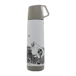 Mumin Graphic termos 50 cl, Vit-svart^Rätt Start Discount