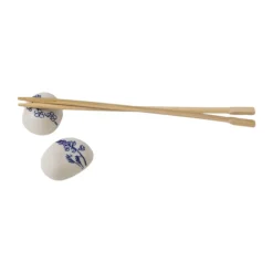 Mumin Haru vilosten för ätpinnar 2-pack, Blå-vit^Moomin Arabia Sale