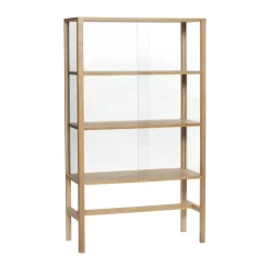 Skåp & Vitrinskåp|Skåp & Vitrinskåp-Hübsch Museum skåp, Ek