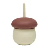 Barnmuggar-OYOY Mushroom kopp, Offwhite-red