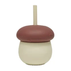 Barnmuggar-OYOY Mushroom kopp, Offwhite-red