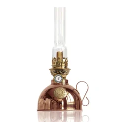 Fotogen- & Oljelampor-Karlskrona Lampfabrik Nattlampan fotogenlampa, koppar