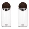 Nature salt- och pepparset med korkkula 2-pack, Klar-mörkbrun^Sagaform Clearance