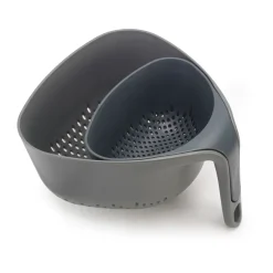 Durkslag, Silar & Trattar-Joseph Joseph Nest durkslag 2 delar, Grå