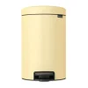 Pedalhinkar|Pedalhinkar-Brabantia New Icon pedalhink 12 liter, Mellow Yellow