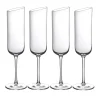 Champagneglas-Villeroy & Boch NewMoon champagneglas 4-pack, 17 cl