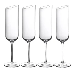 Champagneglas-Villeroy & Boch NewMoon champagneglas 4-pack, 17 cl