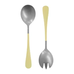 Salladsbestick-Nicolas Vahé salladsbestick 2 delar, Gul
