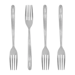 tårtgaffel 4-pack, Antik silverfinish^Nicolas Vahé